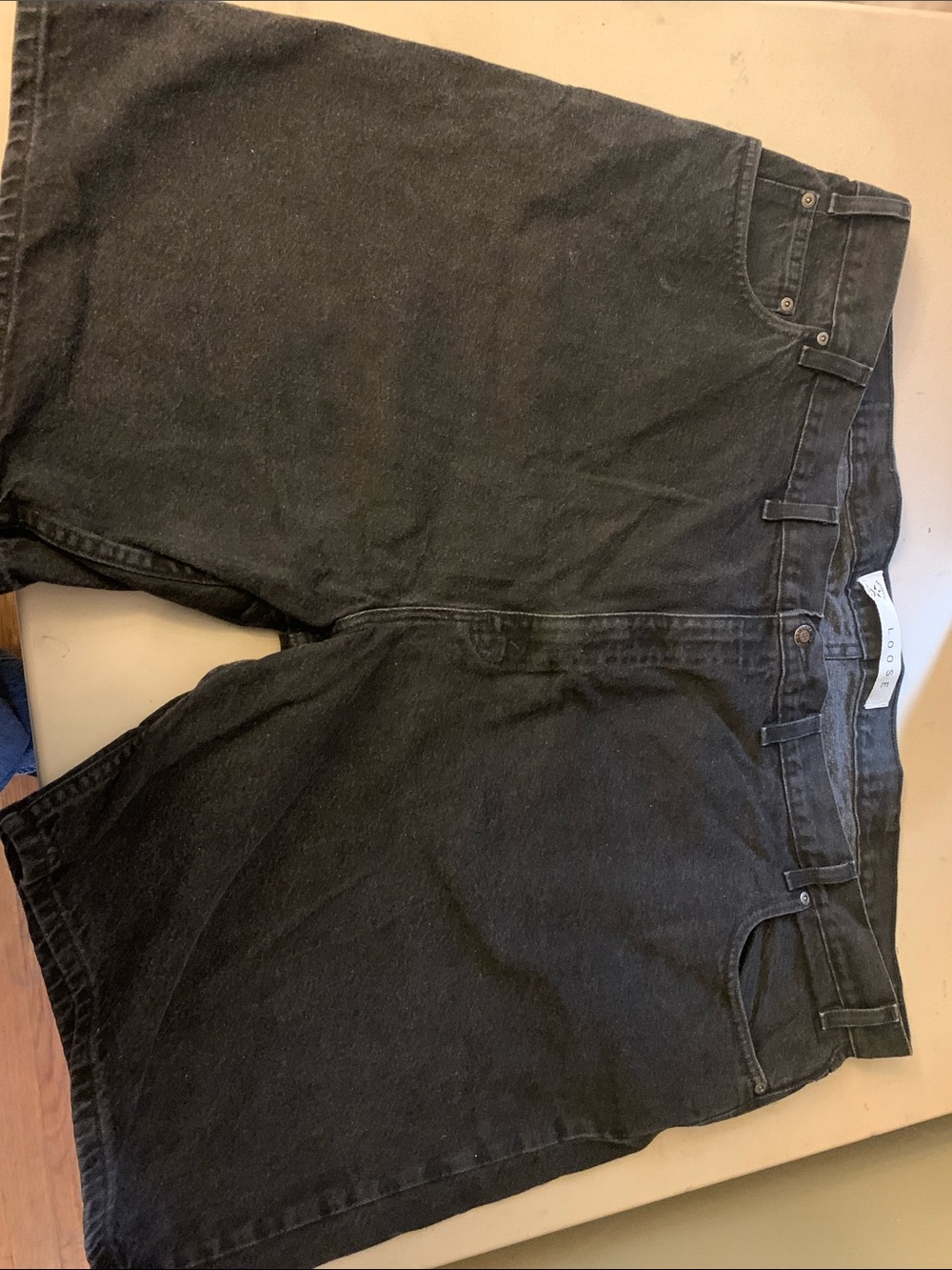 Arizona Jean Company Black Denim Jean Shorts